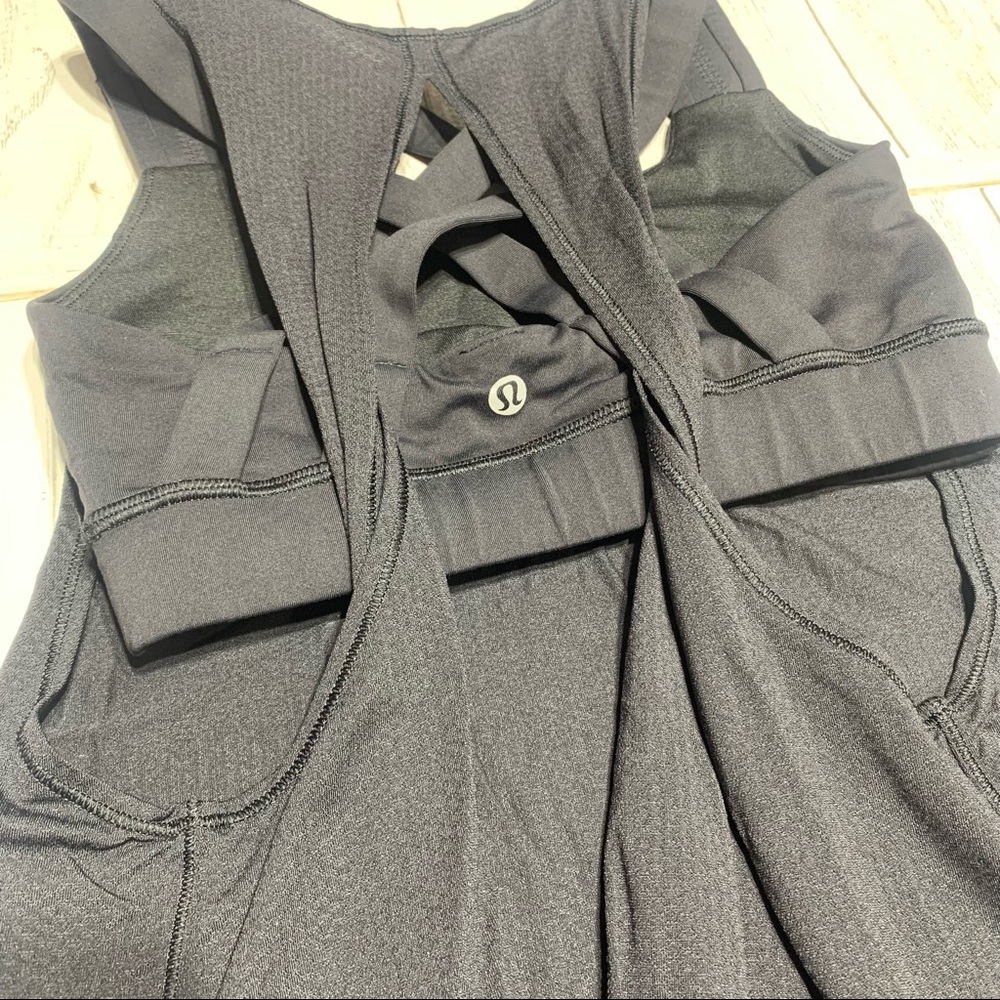 lululemon athletica Gray Sports Bra